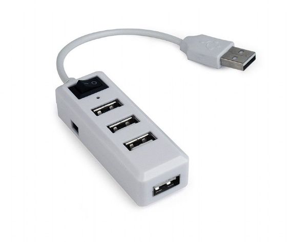 Хаб Gembird UHB-U2P4-21 на 4 порти USB 2.0 | Зображення 1