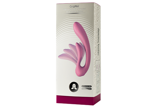 Вібратор Adrien Lastic G-wave вагінально-кліторальний, 2 мотори, універсальний Sex Aura | Зображення 4
