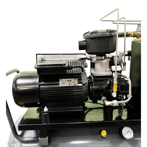 Компрессор высокого давления винтовой GTM DLG3V 380 (100 л, 350 л/мин, 3.0 кВт, 380-400 В) | Зображення 4