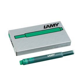 Комплект картриджей Lamy T10 5шт, зеленый
