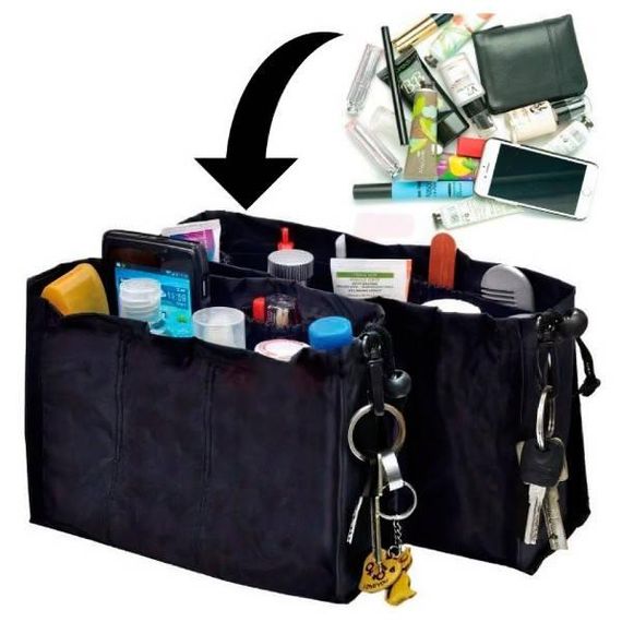 Органайзер для женской сумочки набор из 2шт Kangaroo Keeper Черный