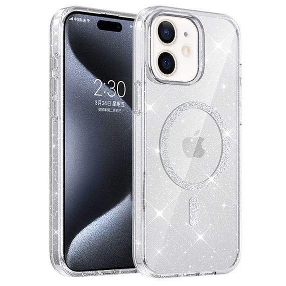 Чохол TPU Eclipse Sparkle (MagFit) для Apple iPhone 11 (6.1")