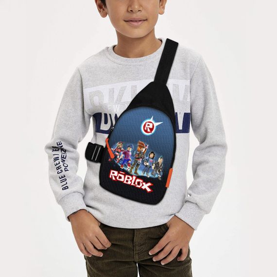 Сумка через плечо детская Roblox 29х17 см сумка слинг для мальчика (01963)