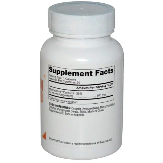 Куркума Dr. Mercola Curcumin Advanced 500 mg 30 Caps MCL-01539 | Зображення 1