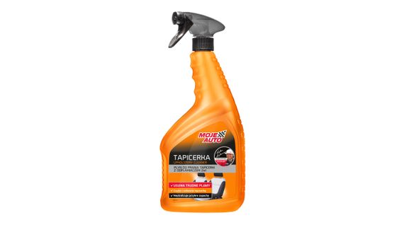 Очисник оббивки та засіб для виведення плям Moje Auto Upholstery Cleaner + Stain Remover 2 in 1 750мл тригер 1