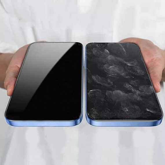 Матове захисне скло 2.5D для iPhone 12 Pro Max колір Чорний | Зображення 5
