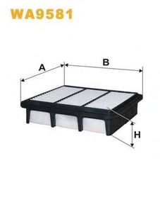 Фільтр повітряний WA9581AP1777 (вир-во WIX-FILTERS) WIX FILTERS WA9581 на KIA CEE'D SW (ED)