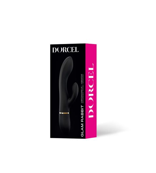 Вібратор-кролик Dorcel GLAM RABBIT: гнучкий стовбур, стимуляція точки G, 2 мотори, гламурний дизайн | Зображення 5
