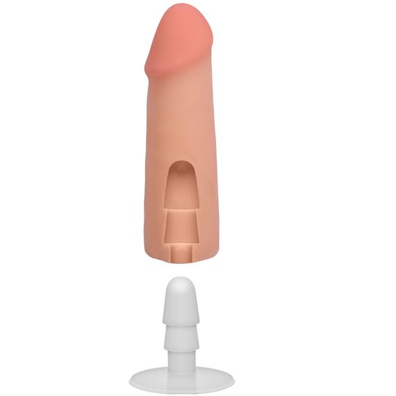 Фалоімітатор Doc Johnson The Realistic Cock ULTRASKYN - 5 Inch Vanilla | Зображення 5