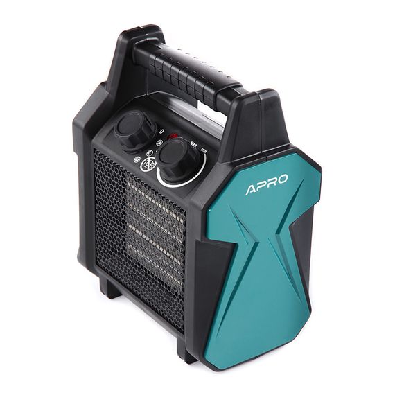 Тепловентилятор электрический с керамическим нагревателем СFH-20 140м³/ч, 2.0кВт APRO | Зображення 1