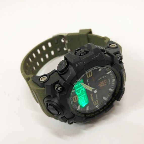 Спортивные мужские часы удобные SKMEI 6851/1586AG, Брендовые мужские часы Водонепроницаемое YN-82 | Зображення 1