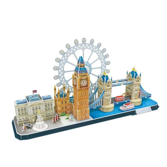 Пазл Cubic Fun Тривимірний пазл CityLine London (MC253h) | Зображення 2