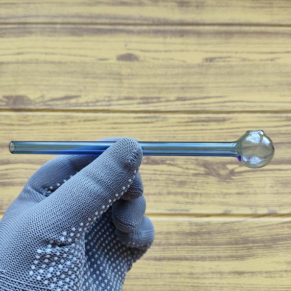 Стеклянная трубка Pocketbowl Long Oil Blue | Зображення 1