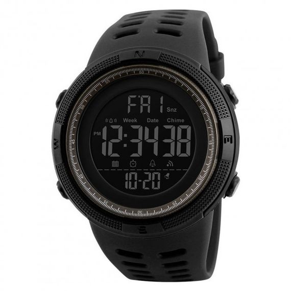 Чоловічий годинник Skmei 1251BN Black-brown