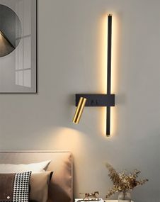 Бра LED 27568 Чорний 50х16х10 см.