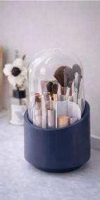 Поворотний органайзер для косметики та аксесуарів 360 Синій