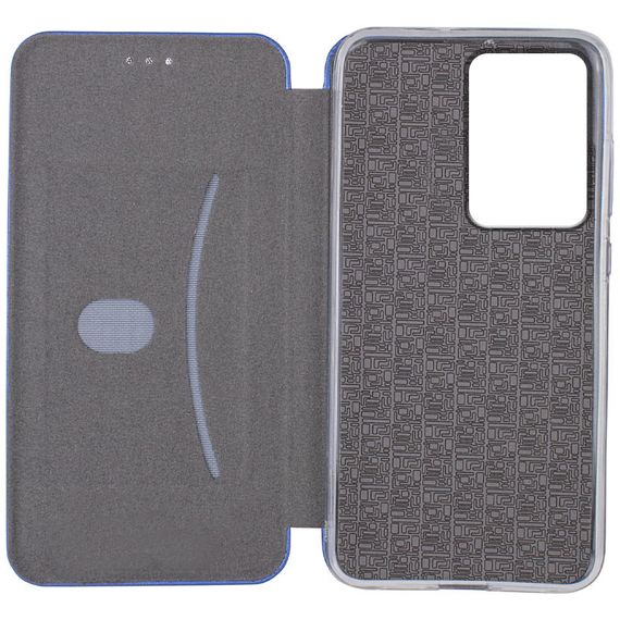 Шкіряний чохол-книжка Classy для Motorola Moto G85 Синій | Зображення 2