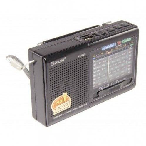 Портативна стовпчик радіо MP3 USB Golon RX-6622. AW-959 Колір: чорний | Зображення 6