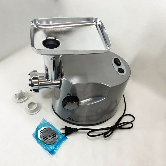 Мясорубка для сосисок DOMOTEC, Мясорубка электрическая металл, 2000 вт Мини мясорубки DG-39 | Зображення 6