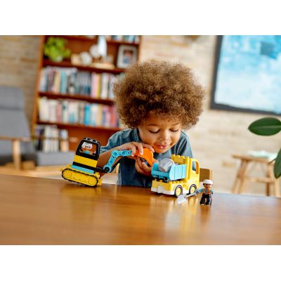 Конструктор LEGO Вантажівка і гусеничний екскаватор (10931) | Зображення 3