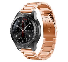 Металлический ремешок Primo для часов Samsung Gear S3 Classic SM-R770/Frontier RM-760 - Rose Gold