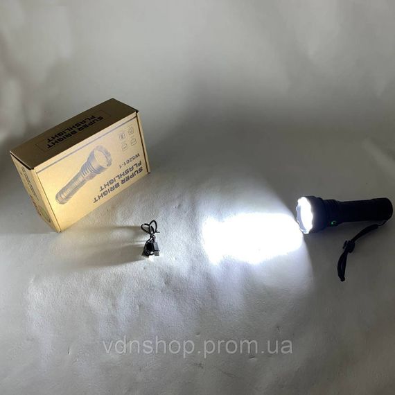 Потужний світлодіодний ліхтар W5201-1-19, Ручний ліхтар з 18650 акумулятором, Сильний ліхтарик MR-35 | Зображення 4