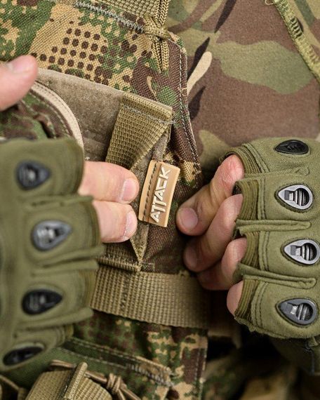 Плитоноска Attack  варан 4 точки  быстрого сброса   ВТ 2532 | Зображення 6