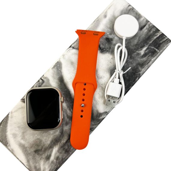 Смарт часы BIG S9 Pro Max IP65 Orange | Зображення 4