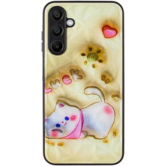TPU+PC чохол Prisma Fluffie для Samsung Galaxy A25 5G Luck | Зображення 1