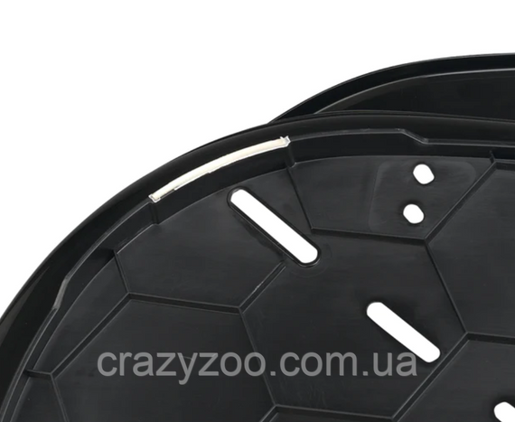 Пластиковий лежак для собак та котів Ferplast Siesta Deluxe 2 чорний 49х36х17.5 см 70202936 | Зображення 5