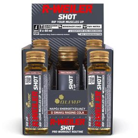 Комплекс до тренування Olimp Nutrition R-Weiler Shot БЛОК СТЕКЛО 9 х 60 ml Cola
