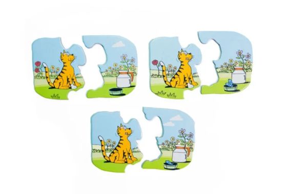 Пазлики для детей “Така Пазл Котик” | Зображення 2