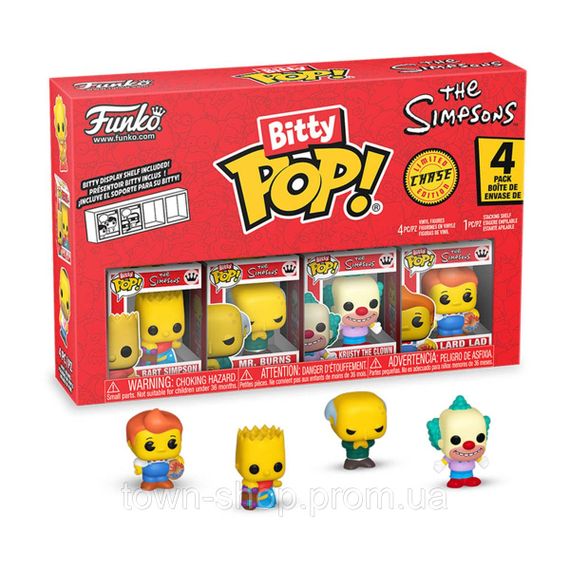 Набор игровых фигурок Bitty POP! - Барт (4 фигурки в асс.)