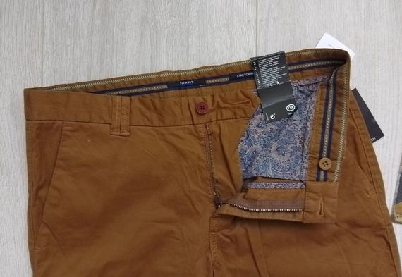 Штаны мужские зауженного кроя р. 32/30 slim | Зображення 1