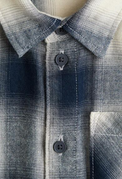 Дитяча сорочка для хлопчика в клітинку H&M 98 см Різнобарвний (25091201B) | Зображення 1