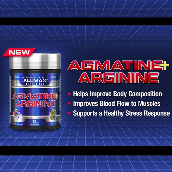 Агматин + Аргінін AllMax Nutrition Agmatine + Arginine 45 g | Зображення 2