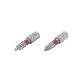 Комплект викруткових насадок PH1 1/4" * 25 мм, S2, пак. 2 шт., STORM INTERTOOL VT-02171
