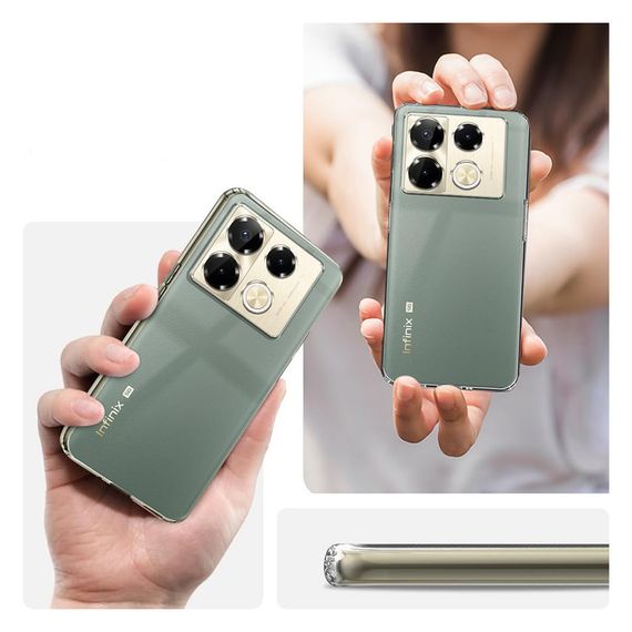 Чохол до мобільного телефона BeCover Infinix Note 40 Pro (X6851) Transparancy (711180) | Зображення 2