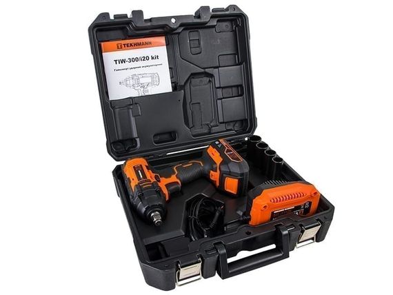 Аккумуляторный гайковерт Tekhmann TIW-300/i20 kit (848398) | Зображення 4
