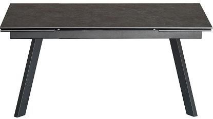 Прямокутний стіл Denver T7545C-1624, сіра матова кераміка VIC Dark Grey, розмір 160-240х90х76 см | Зображення 8