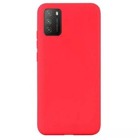 Чохол Candy Silicone для Poco M3 колір Червоний