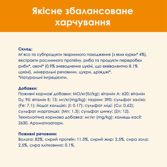 Влажный корм для котов с курицей Cat Chow Adult 85 гр | Зображення 4