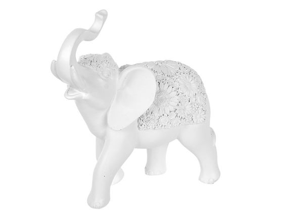 Декоративна статуетка White Слон 20 см