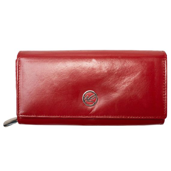 Гаманець жіночий шкіряний Semi Line RFID Red (P8273-2) | Зображення 3