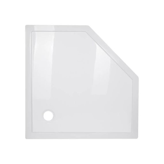 Душевой поддон Qtap Diamond 301112 100x100x12 см + сифон | Зображення 2