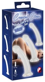 Набір фалоімітаторів Crystal Clear Anal Training Sex Aura