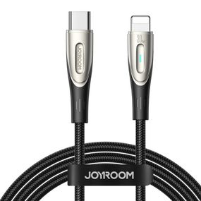 Кабель Type-C to Lightning 120cm JoyRoom Star-Ligh 30W /black/
