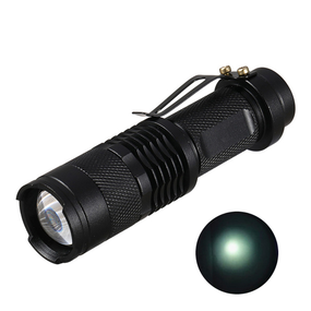 Фонарь SV 395nm с аккумулятором Черный (sv1886)