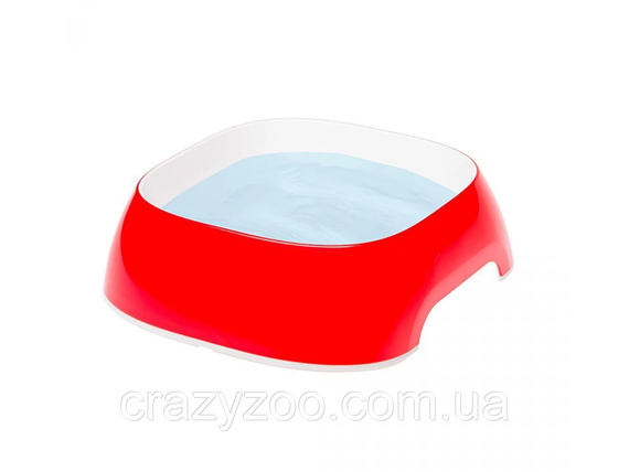 Миска для собак та котів Ferplast Glam Extra Small пластикова червона 13x12x3.5 см 200 мл 71208022 | Зображення 1