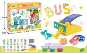 Набір тесту для ліплення Англійська абетка Alphabet Learning